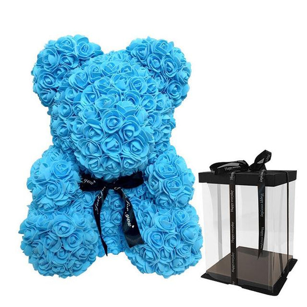 MyRoses™ Ourson Bleu et Rose